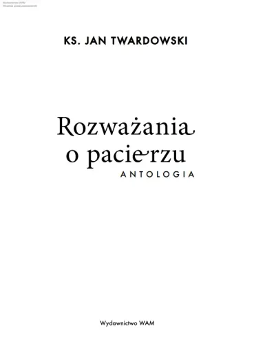 Rozważania o pacierzu. Antologia na Arena.pl