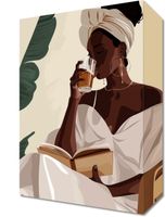 Obraz 20x30cm Chwila z Książką