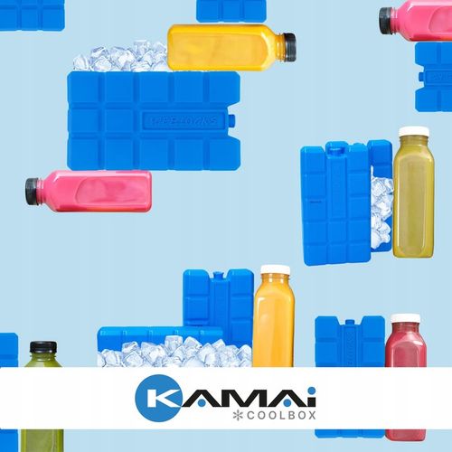 ZESTAW 6 WKŁADÓW 400 ML, 6 x WKŁAD CHŁODZĄCY, DO LODÓWKI TURYSTYCZNEJ na Arena.pl