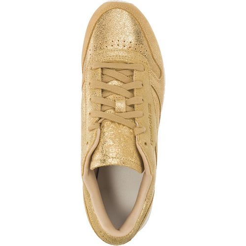 Reebok CLASSIC LEATHER SHIMMER Gold Chalk na Arena.pl