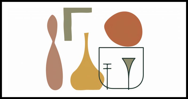 Plakat 91,3x44,5cm Naczynia zdjęcie 3