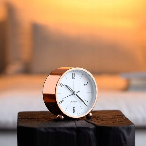 BUDZIK ZEGAREK BEZGŁOŚNY CICHY ZEGAR BEZ TYKANIA na Arena.pl