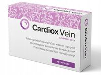CARDIOX VEIN - głóg, czosnek - na zdrowe żyły i prawidłowe krążenie krwi
