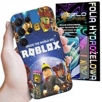 ETUI CASE DO SAMSUNG S22 ULTRA - ROBLOX GRY BAJKI GTA MARIO SONIC + FOLIA