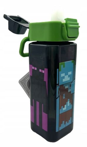 BIDON MINECRAFT KWADRATOWY 500ml POSTACI CREEPER na Arena.pl