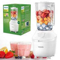 Blender kielichowy Philips HR2041/00 450W 1,9l biały Kruszenie lodu