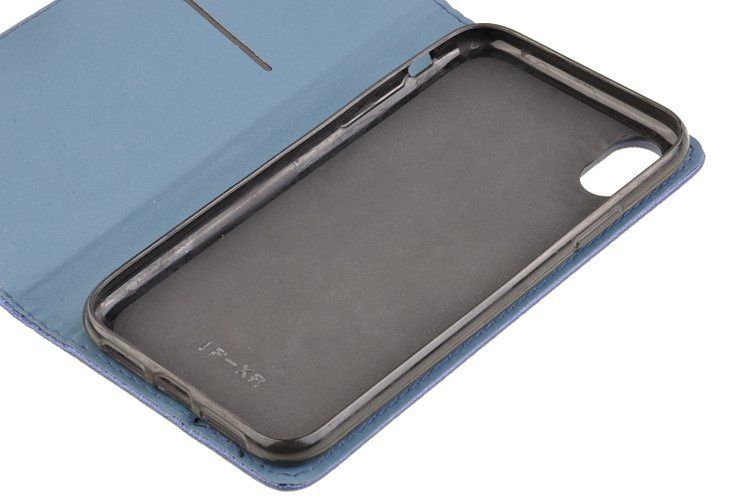 Etui Smart do Apple iPhone Xr niebieski zdjęcie 4