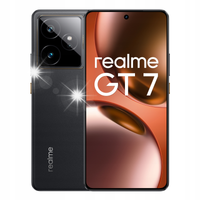 Smartfon realme GT 7 5G 12 GB / 256 GB 6,78 " AMOLED eSIM Telefon Czarny