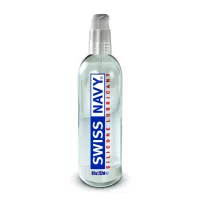 swiss navy silicone - silikonowy środek poślizgowy 240 ml, butelka z pompką