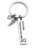 Breloczek Jedź ostrożnie potrzebuje Ciebie przy mnie Drive Safe I need You