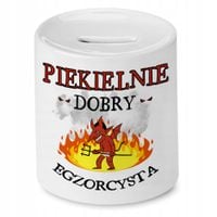 Skarbonka Dla Egzorcysty Na Urodziny Na Prezent Z Nadrukiem Ze Zdjęciem