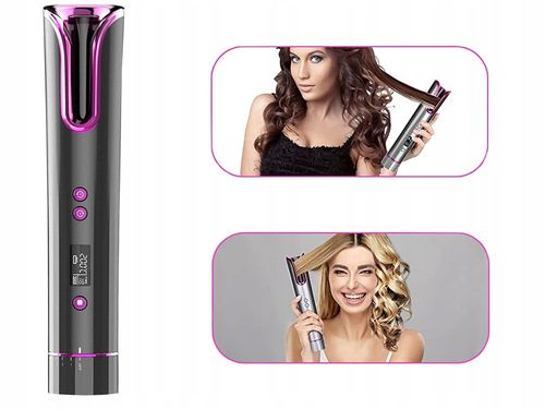 Automatyczna lokówka do włosów obrotowa lcd na Arena.pl