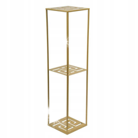 Nowoczesny stylowy kwietnik 100cm stojący z metalu