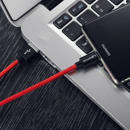 Kabel USB typu C BlitzWolf BW-TC3 2,5m czerwony na Arena.pl