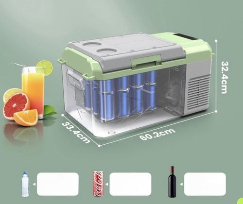 Przenośna lodówka z trybami MAX i ECO 17L AAOBOSI szara 60x33,4x32,4 cm na Arena.pl