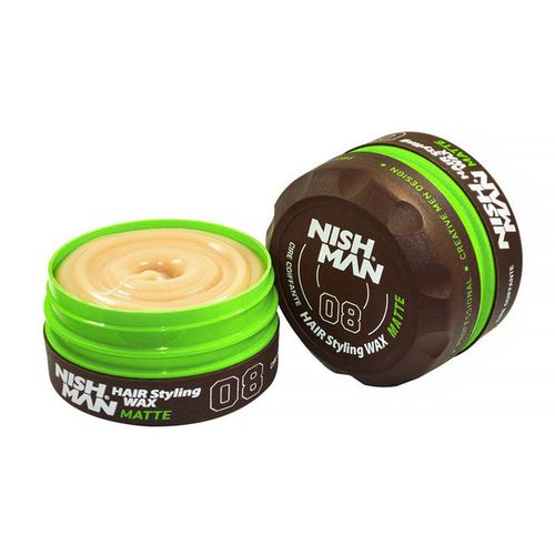 Pomada do Włosów Matowa MOCNA Pasta NISHMAN Styling Matte Wax 08 Wosk 150ml na Arena.pl