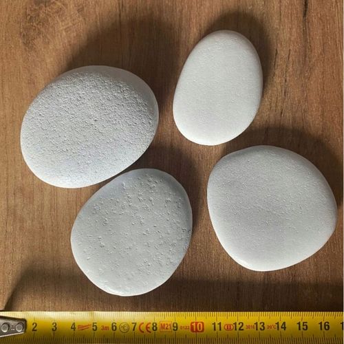 KAMIENIE DO MALOWANIA BIAŁE OWALNE 5-8CM ZESTAW 10SZT ROZWIJANIE na Arena.pl
