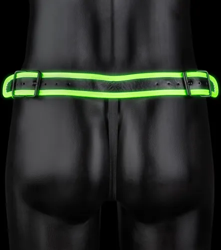 ouch! glow in the dark - majtki z klamrą l/xl, świecące, regulowane na Arena.pl