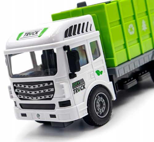 ŚMIECIARKA zdalnie STEROWANA RC DUŻY samochód dla dzieci AUTO Z PILOTEM wóz na Arena.pl