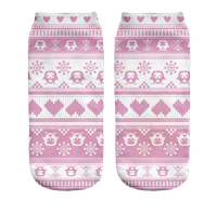 Skarpetki-stopki bawełniane fullprint  ŚWIĘTA