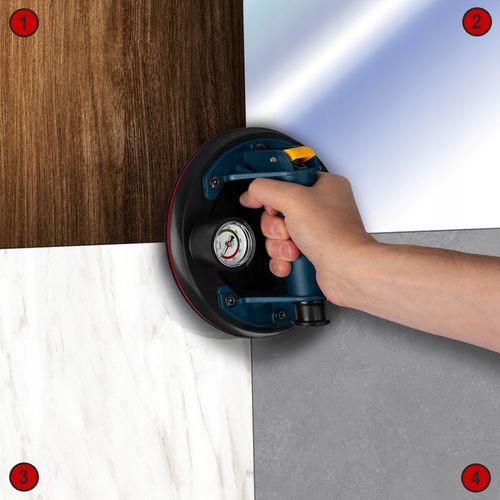 PRZYSSAWKA DO PŁYTEK GLAZURY PRÓŻNIOWA uchwyt z pompką do 200kg na Arena.pl