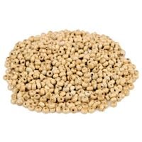 Drewniane koraliki DYSK 2x3mm ecru ok. 900szt.