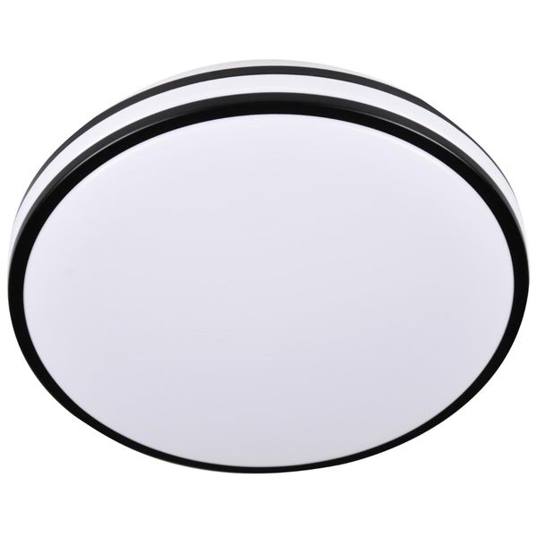 Ledowa lampa sufitowa plafon Orbit 318985 24W okrągły czarny zdjęcie 3