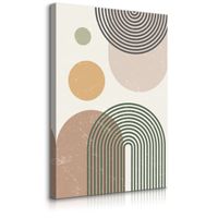 Obraz Do Salonu Kształty Geometryczne Aztecki Styl Abstrakcja 20cm x 30cm