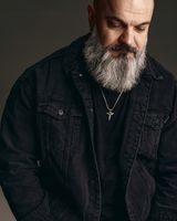 Srebrny krzyż VIRGIN MARY with BABY JESUS