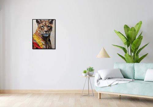 Plakat 50x65cm Papierowy Tygrys na Arena.pl