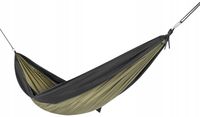 Enero Camp HAMAK nylon ogrodowy turystyczny 2-os. 270x140 cm zielono-czarny
