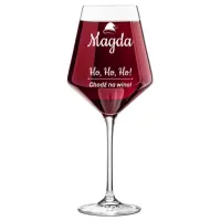 KIELISZEK DO WINA KROSNO prezent na Święta dla mamy żony dziewczyny babci