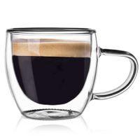 Szklanka termiczna z podwójną ścianką do espresso DOUBLE 100 ml