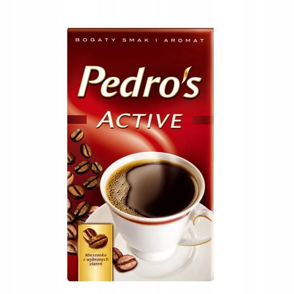 Pedro's Active 500g kawa mielona zdjęcie 1