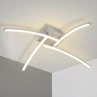LAMPA WISZACA BIAŁY LAMPA SUFITOWA LED 4000K NOWOCZESNA DO SALONU