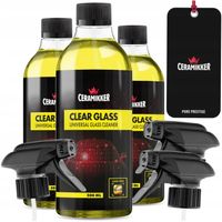 Płyn do Czyszczenia Szyb Samochodowych w Aucie Samochodzie Spray 2+1 GRATIS