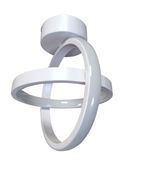 Plafon lampa LED sufitowa geometryczna metalowa AT71-2SL-White