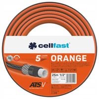 WĄŻ OGRODOWY CELLFAST ORANGE ATSV 1/2'' 25m