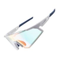 okulary rowerowe z polaryzacją i filtrem uv 400 białe