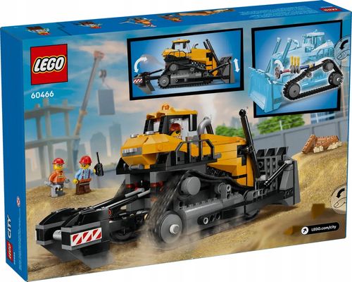 60466 - lego city - żółty buldożer na Arena.pl