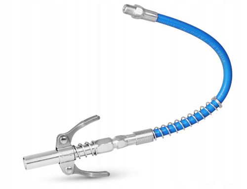 Końcówka smarownicy m10 do kalamitek samoblokująca wężyk 30 cm KD10871 na Arena.pl