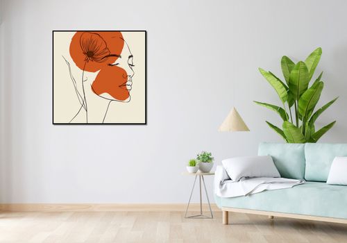 Plakat 90x90cm Ciepło Kwiatu na Arena.pl