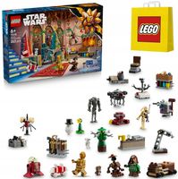KLOCKI LEGO STAR WARS 75418 KALENDARZ ADWENTOWY 2025 DLA DZIECKA + TORBA