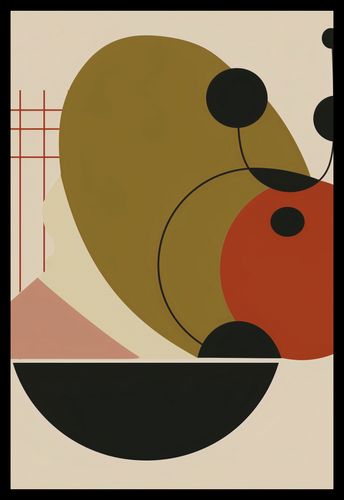 Plakat 67,5x100cm Geometryczny Balans na Arena.pl
