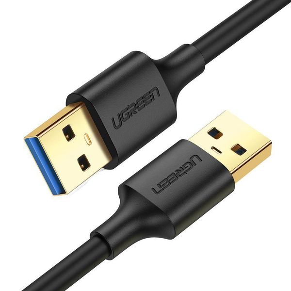 Kabel USB 3.0 A-A UGREEN  US128 2m (czarny) zdjęcie 1