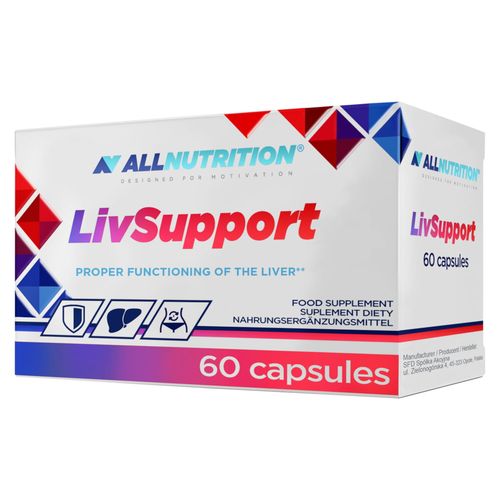 Allnutrition LivSupport 60kap WSPARCIE WĄTROBY na Arena.pl