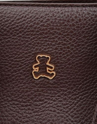 LuluCastagnette Klasyczna TOREBKA damska A4 Na ramię Do ręki Miś CZARNA na Arena.pl