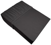 Prześcieradło Jersey z gumką 200x220 Bielbaw Greno ciemny popielaty