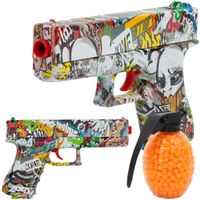 Pistolet na kulki 6mm plastik żelowe gumowe strzałki MPK-HJ311K +800 kulek