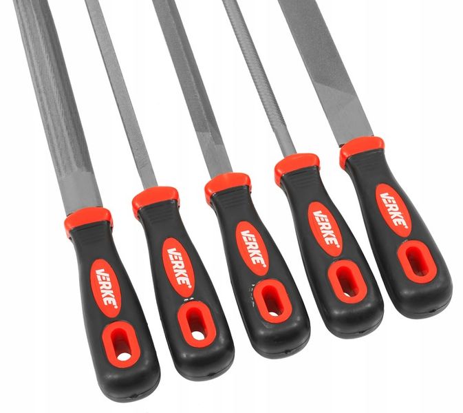 ZESTAW PILNIKÓW PILNIK ŚLUSARSKI ZDZIERAK TARNIK METALU PŁASKI OKRĄGŁY 20cm zdjęcie 11